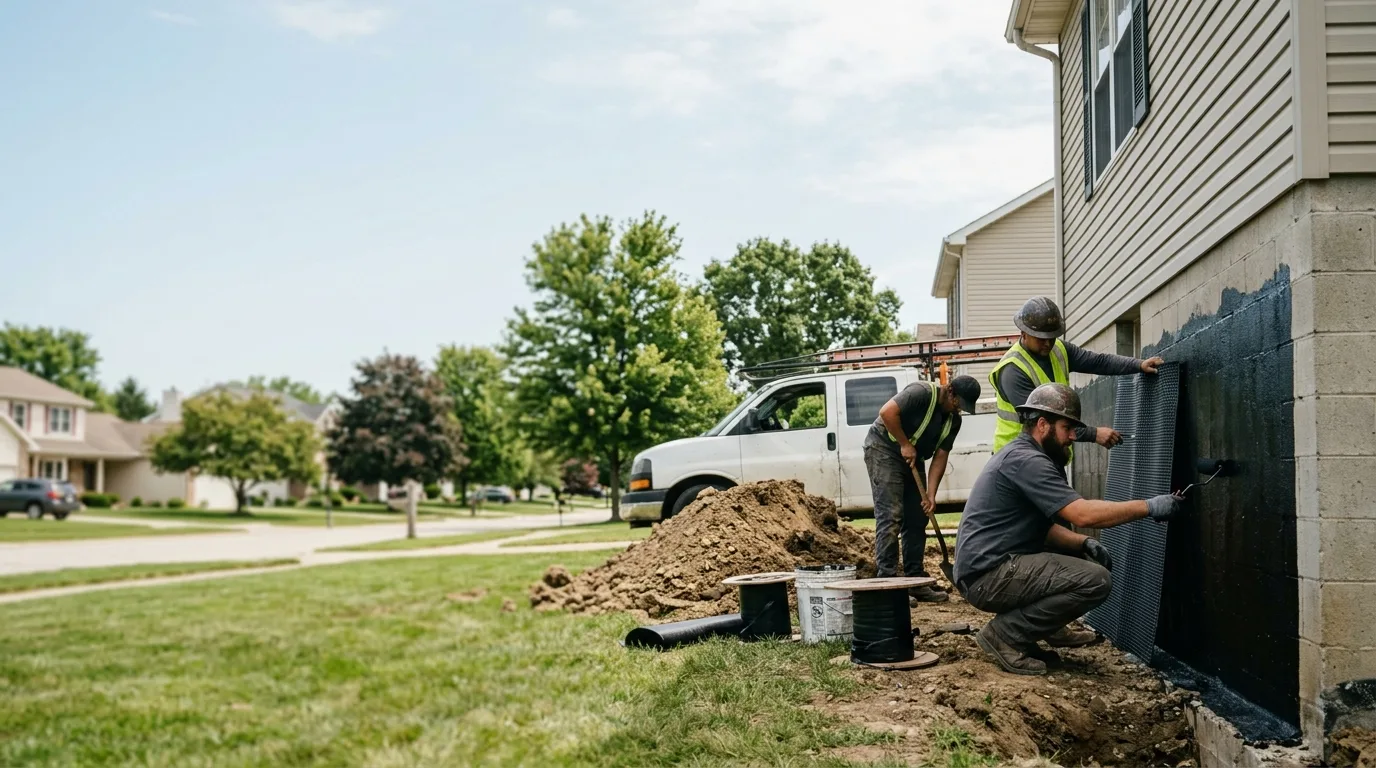 Basement Waterproofing in Cromwell, IN near me